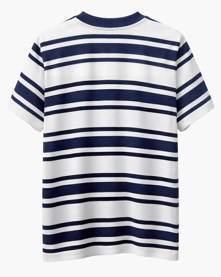 Navy Cotton Tee