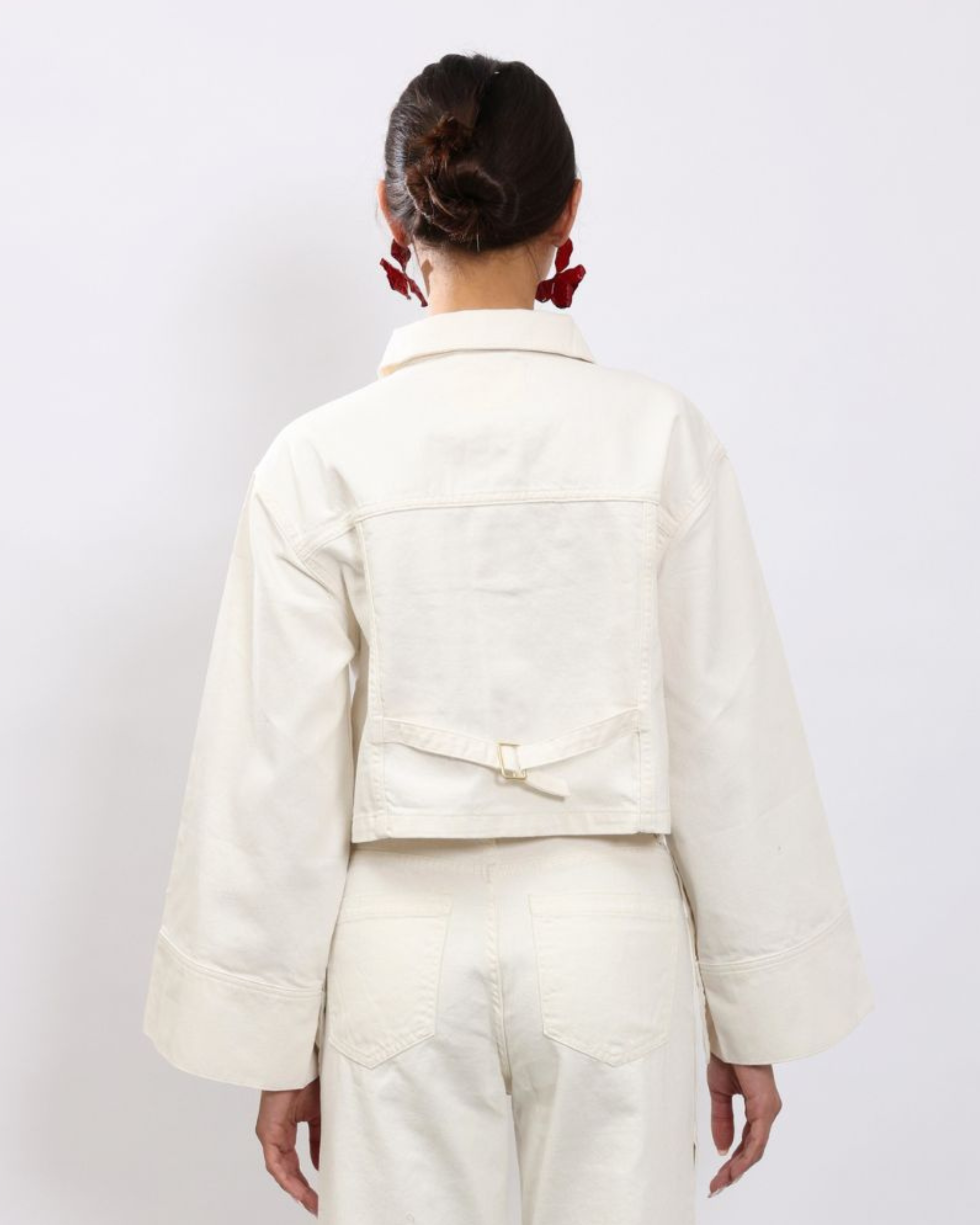 White Denim Jacket
