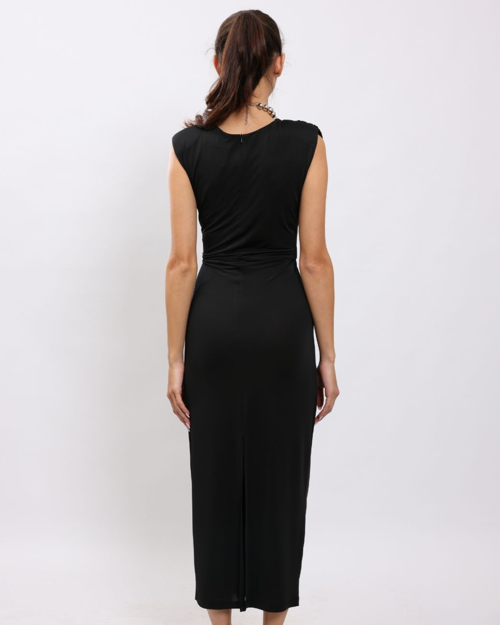 Ruched Line Dress