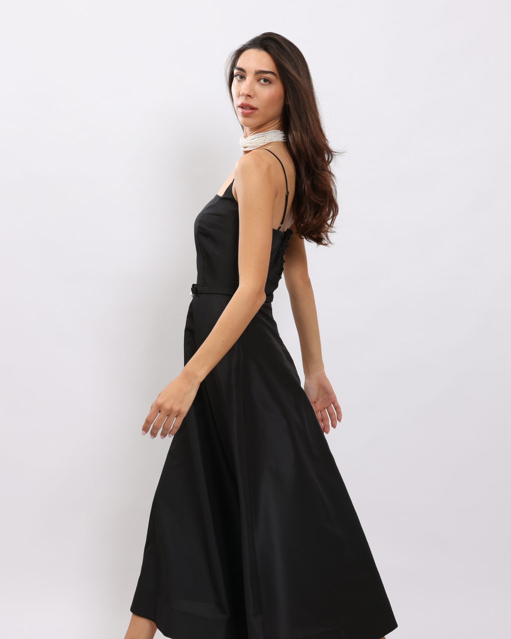 Pearl Waist Black