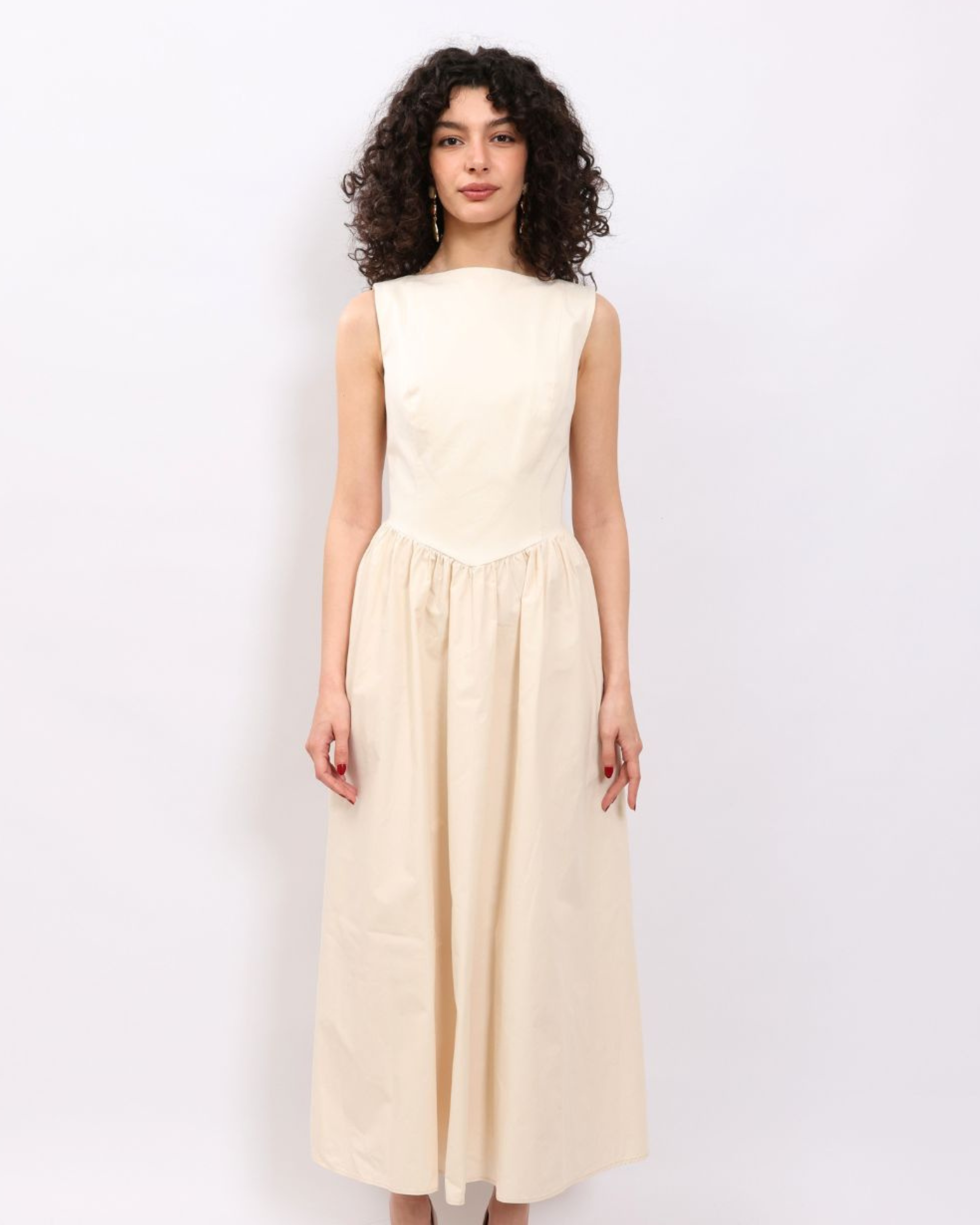 Defined Waist Midi