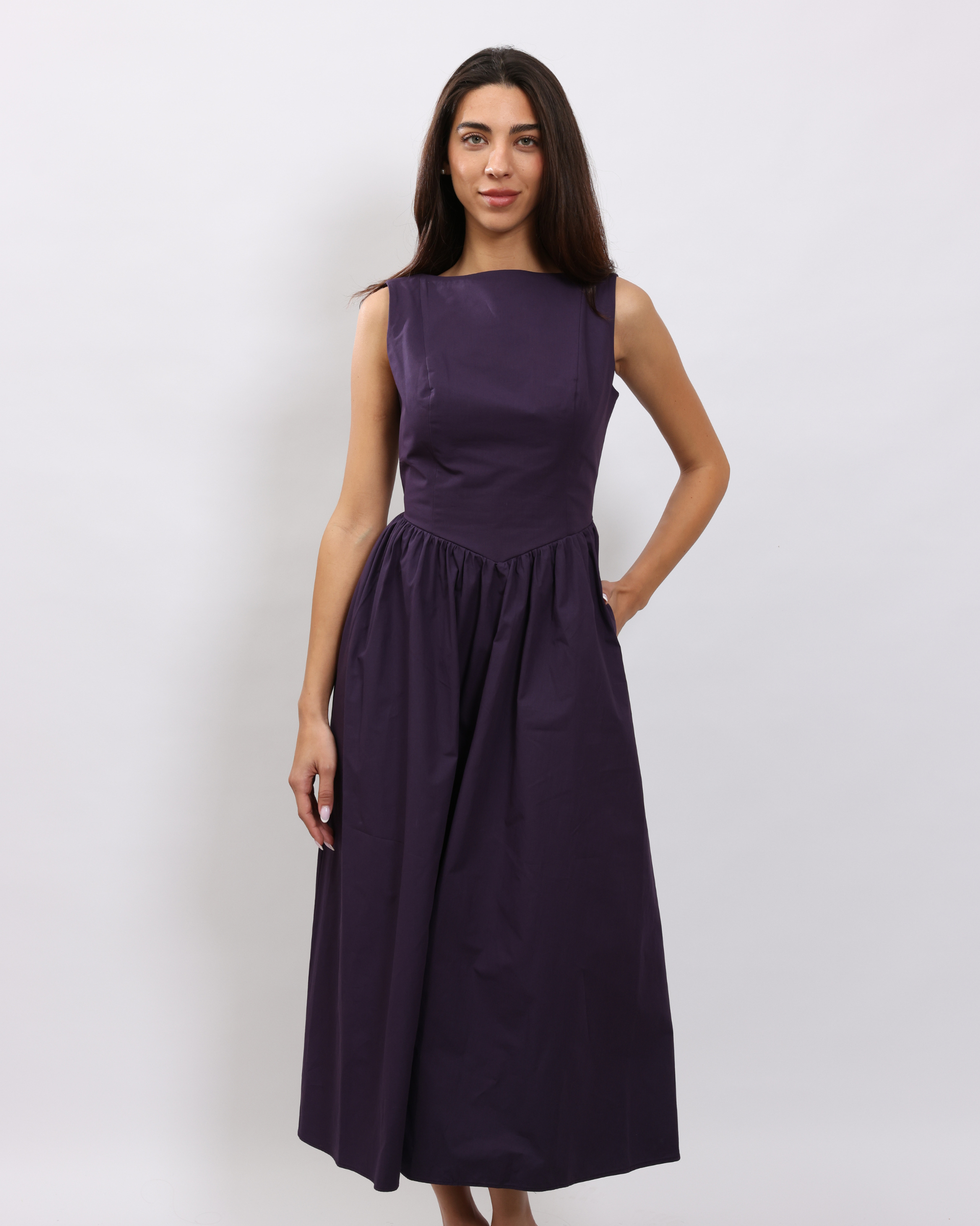Defined Waist Midi