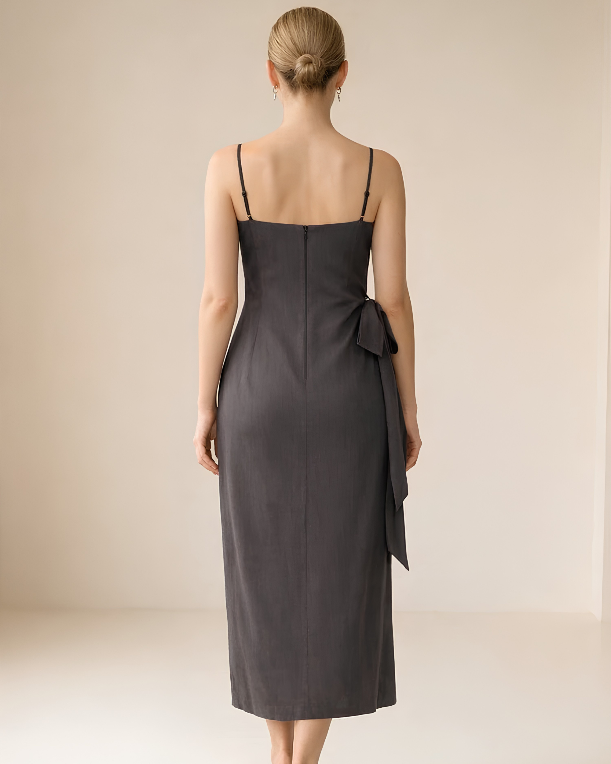 Linen Strap Dress
