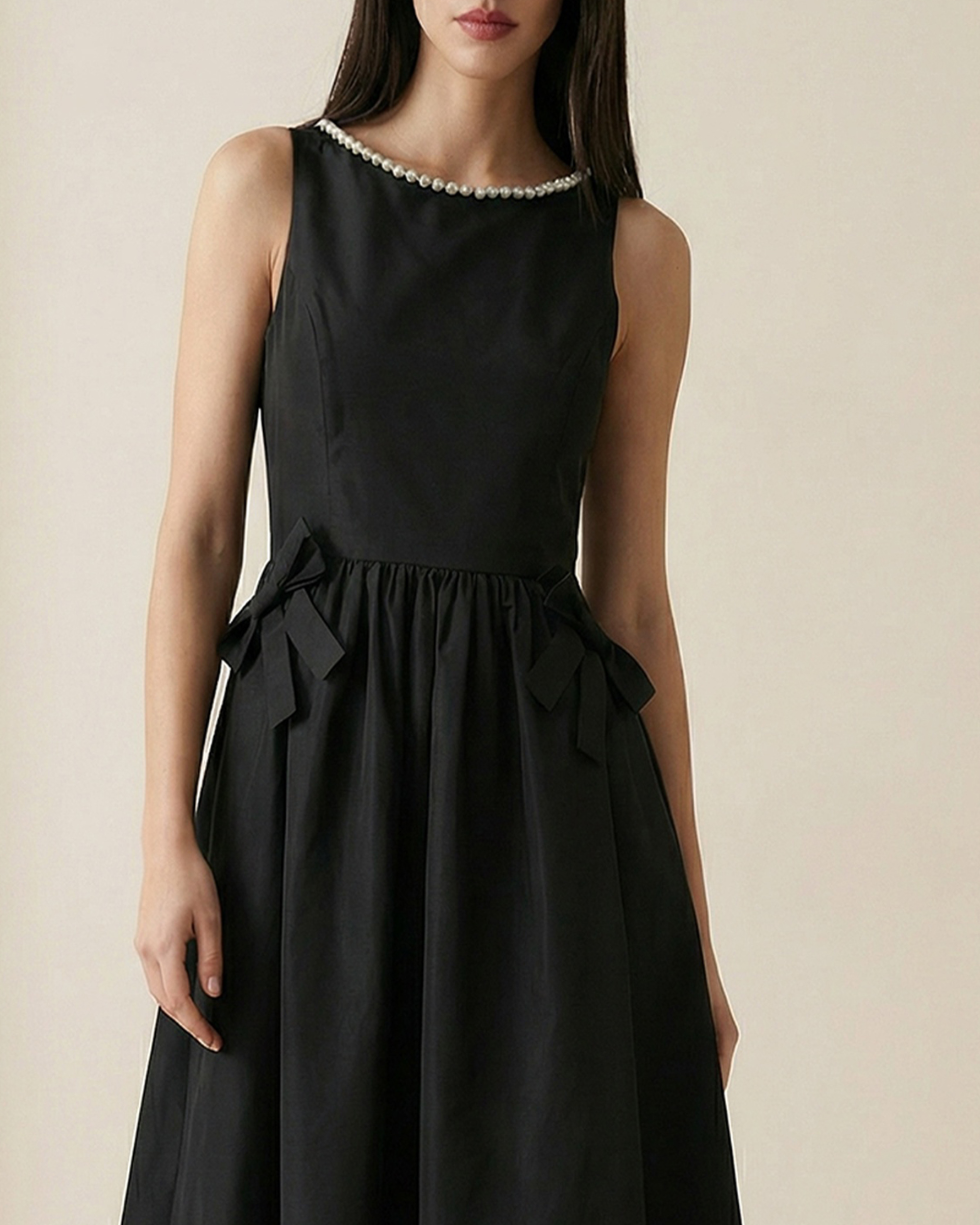 Beaded Neck Dress