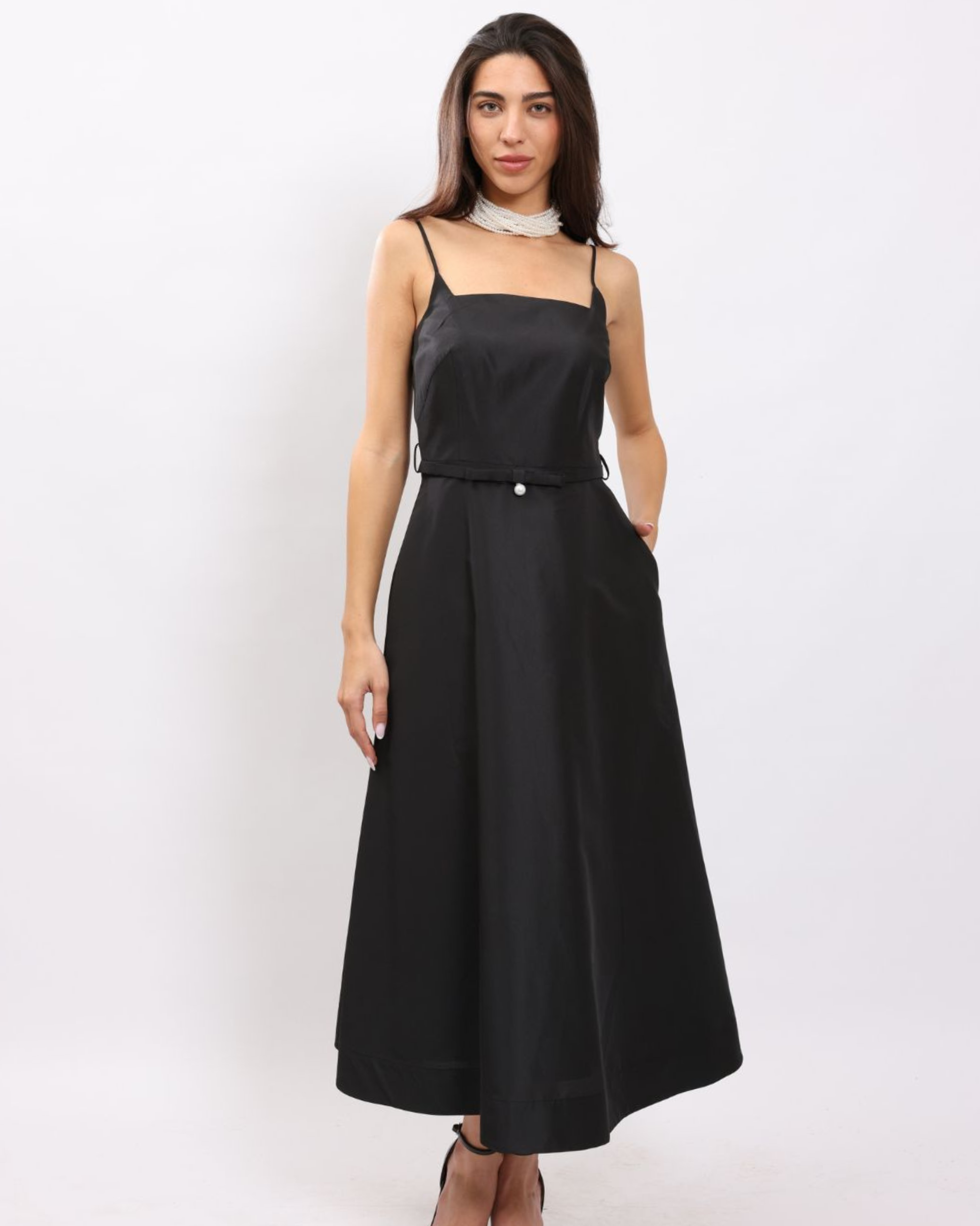 Pearl Waist Black