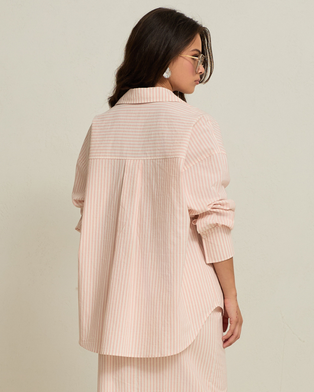 Pink Striped Shirt