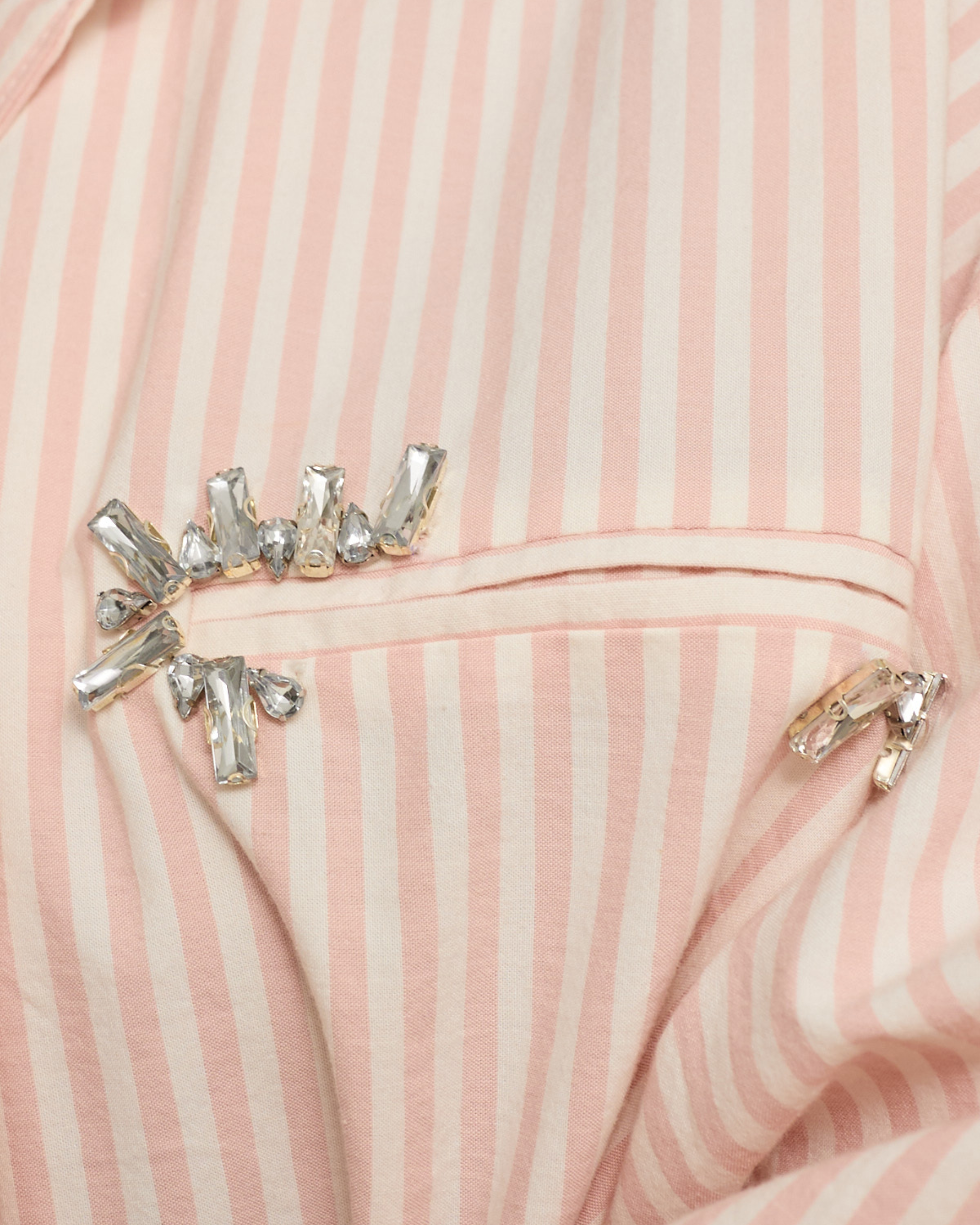 Pink Striped Shirt