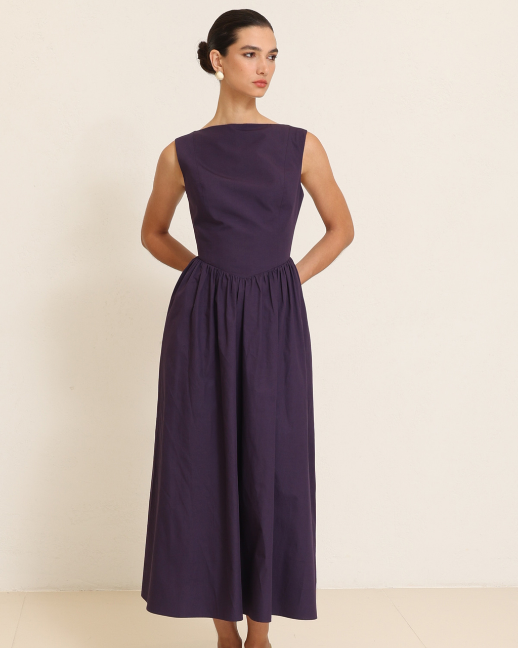 Defined Waist Midi