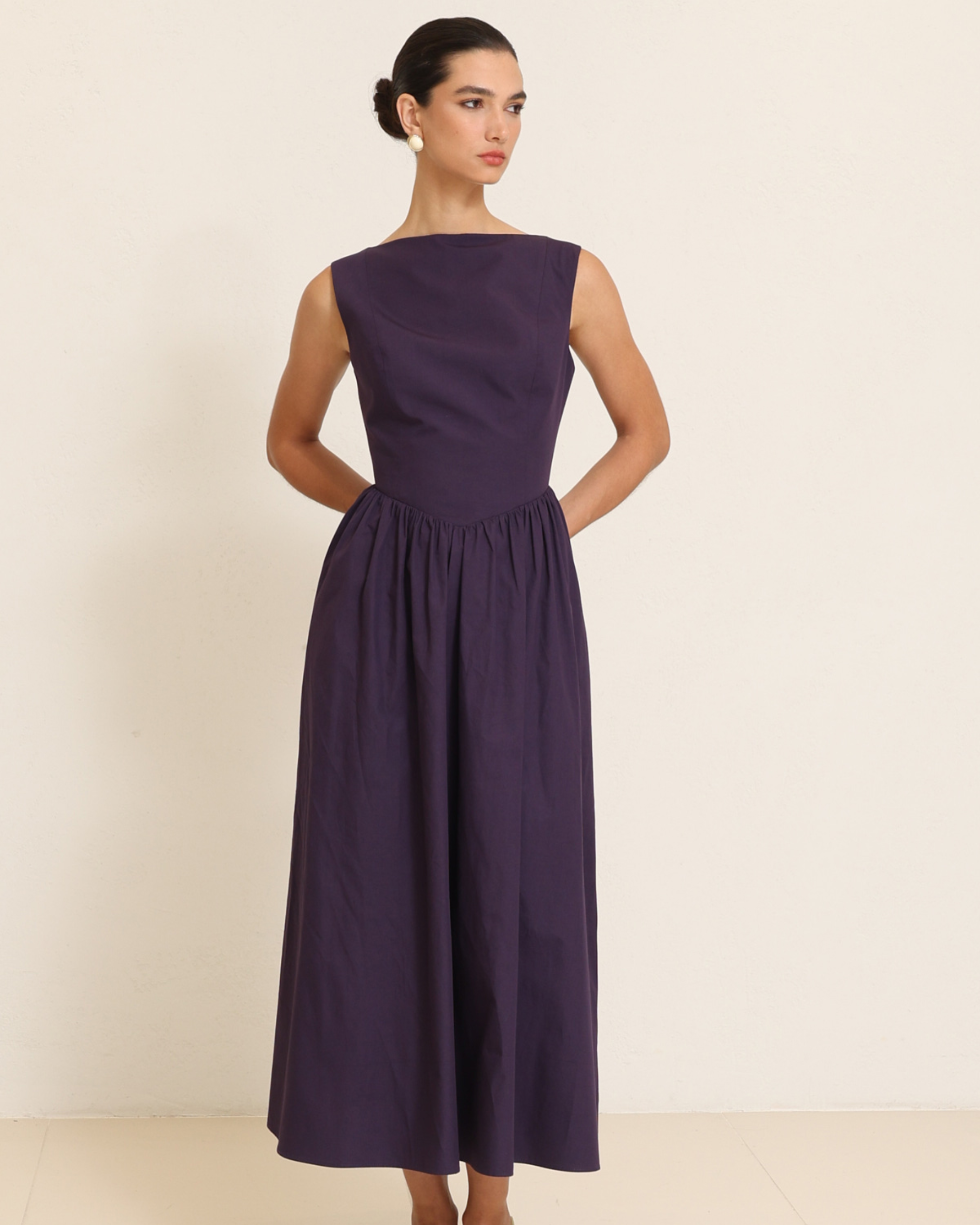 Defined Waist Midi