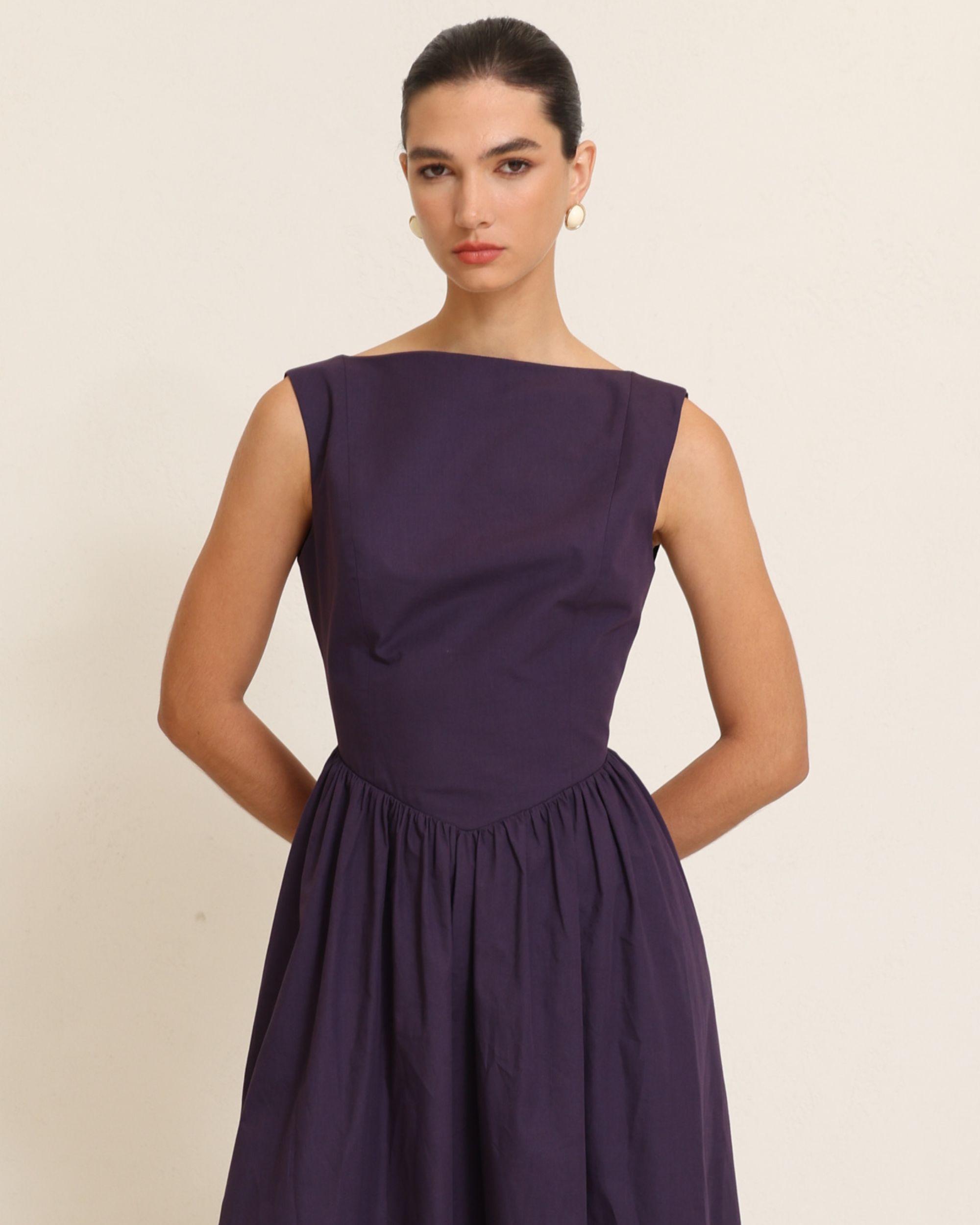 Defined Waist Midi