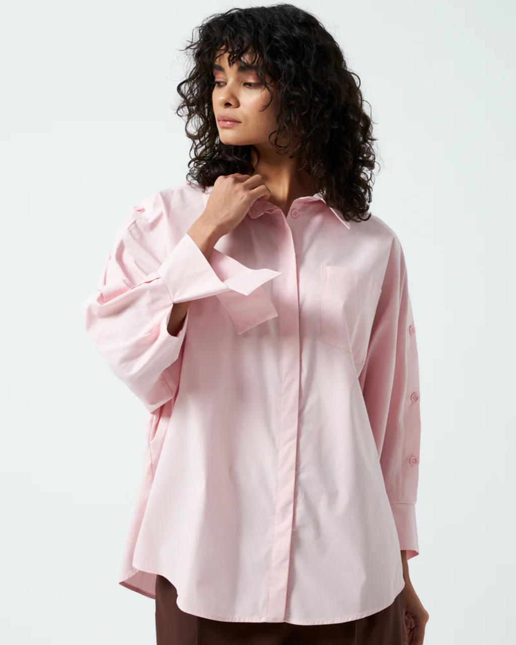 Bow Cuff Shirt