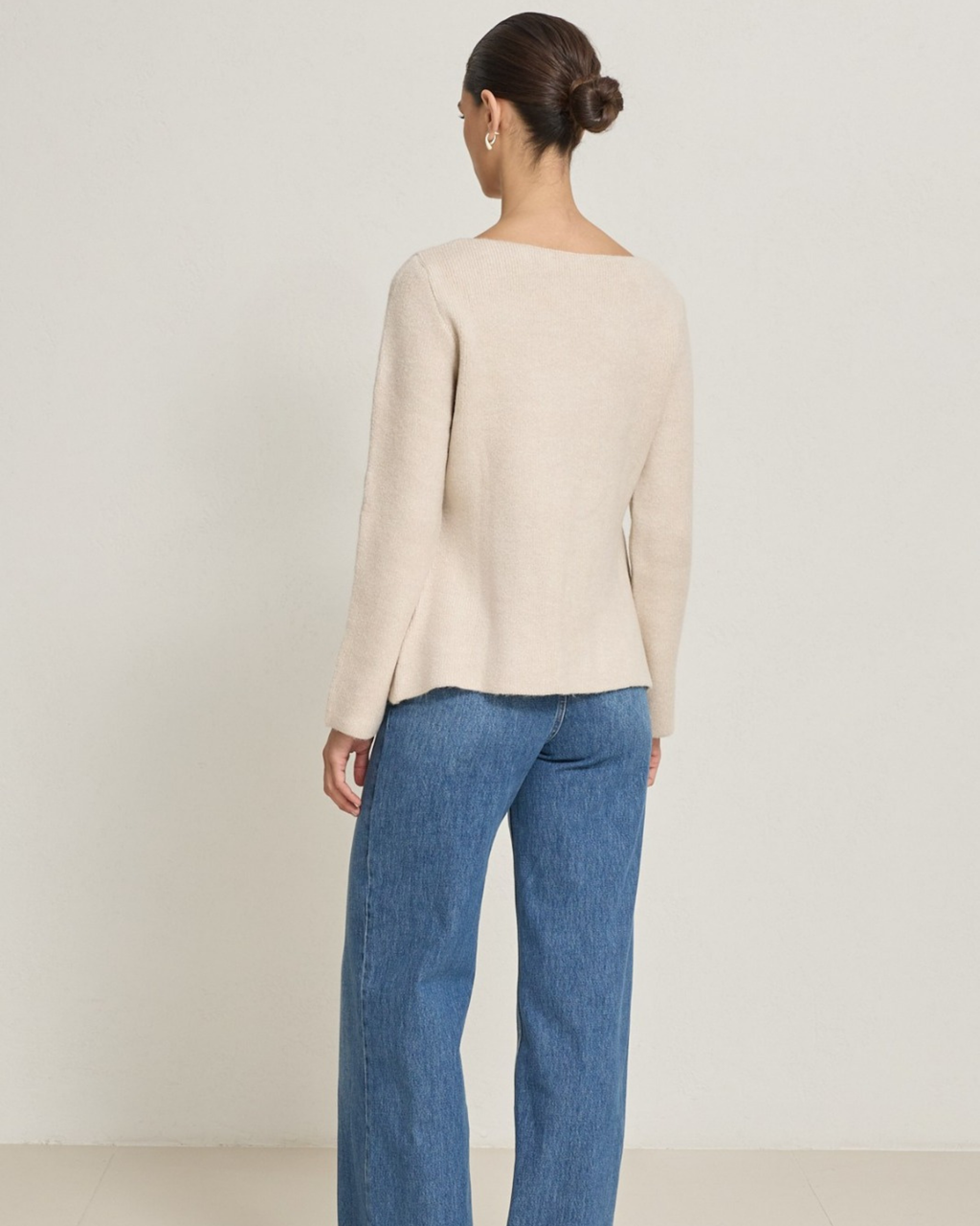 Buttoned Knit