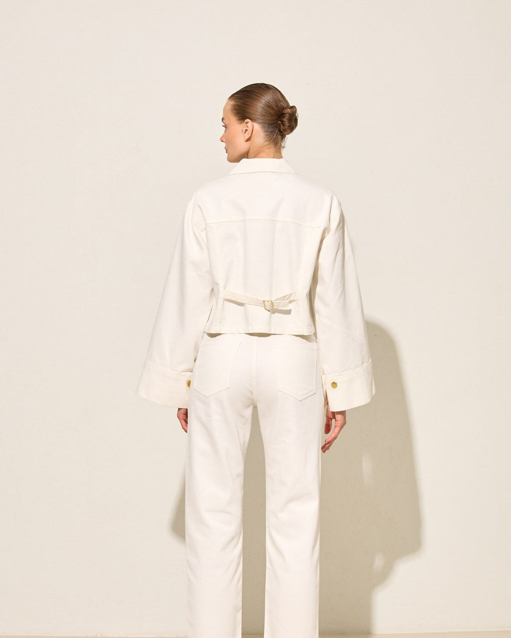 White Denim Jacket