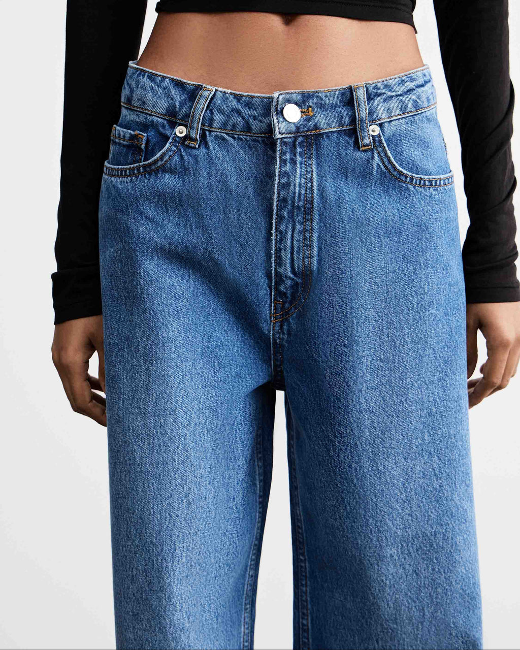 Straight-Leg Denim