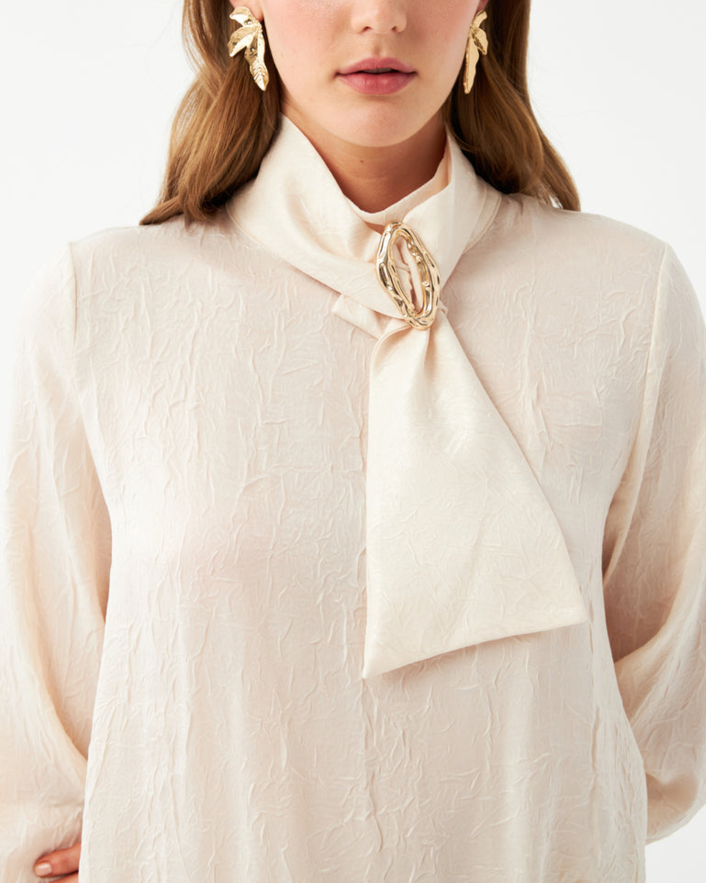 Modern Tie Blouse