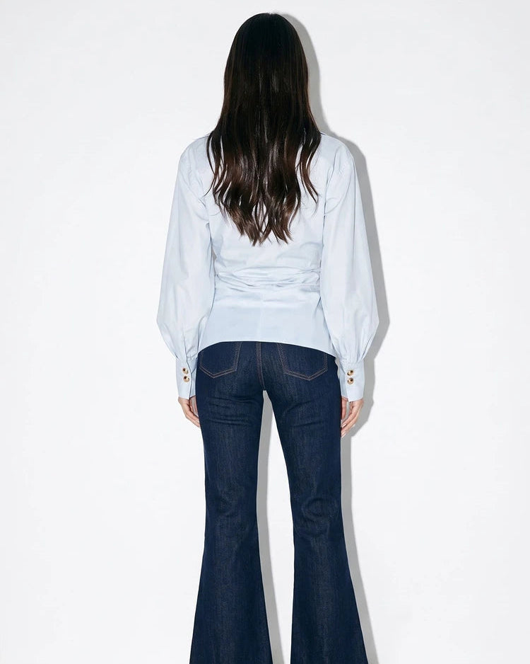 Button Waist Shirt