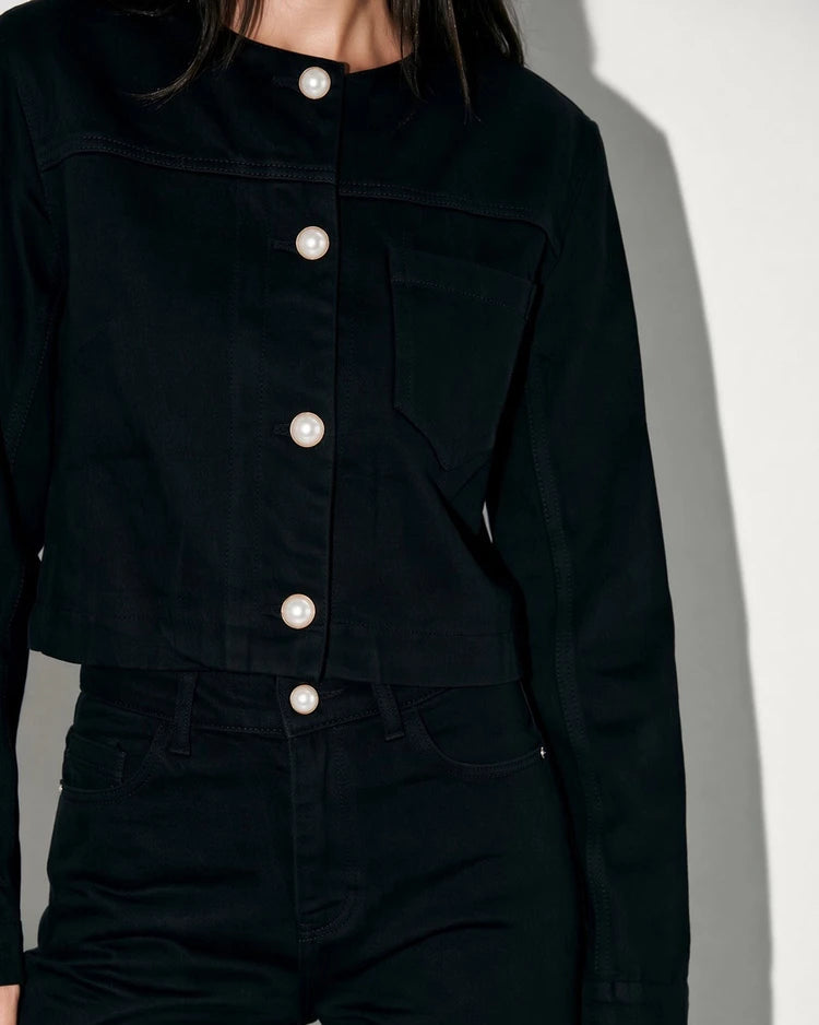 Black Denim Jacket