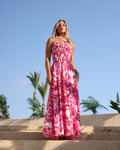 Pink Botanical Dress
