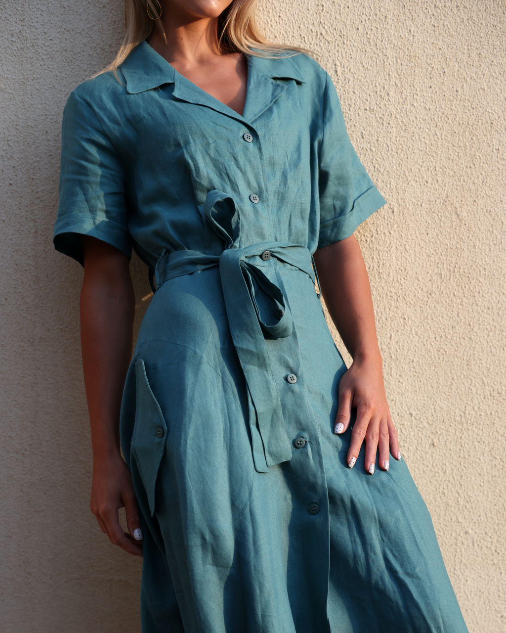 Short Sleeve Linen