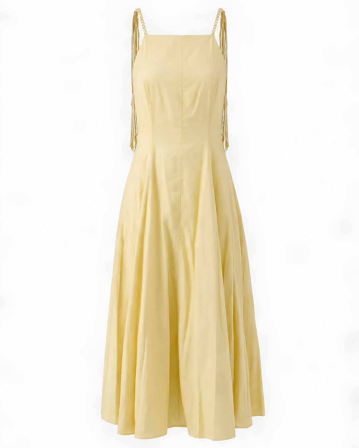 Fringe Strap Slip Dress