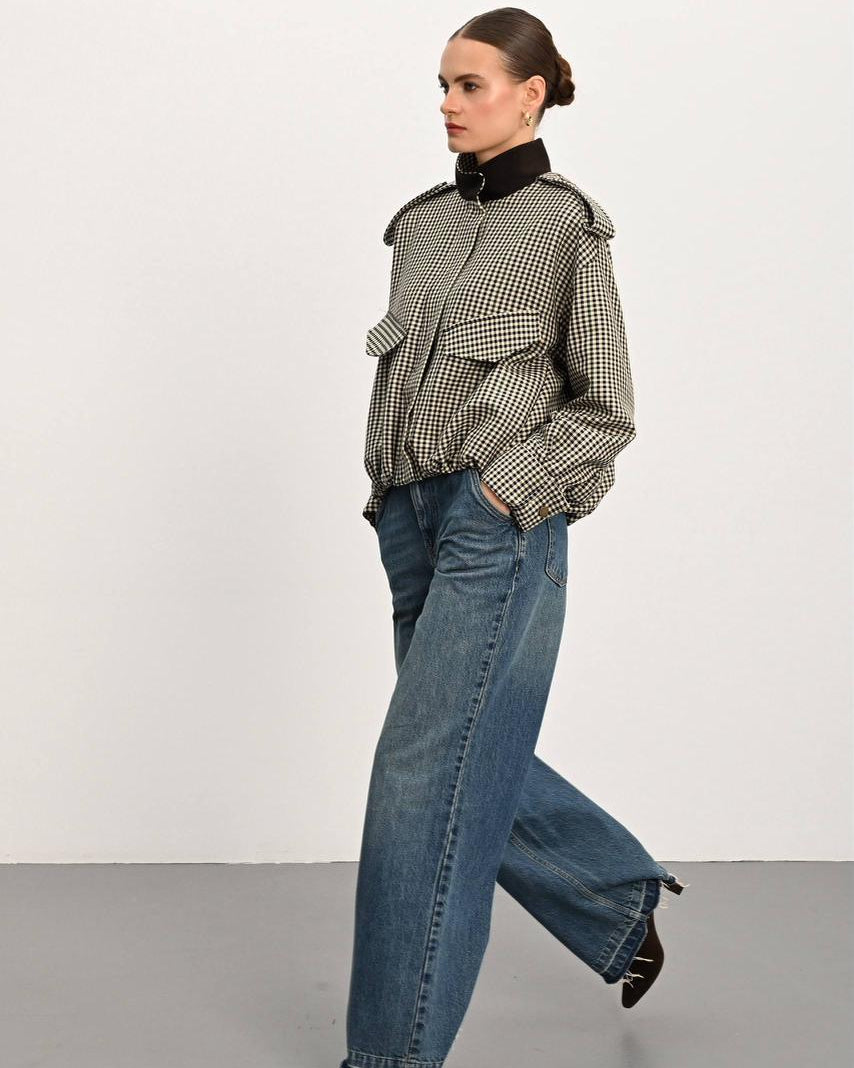 Vintage Wash Raw Hem