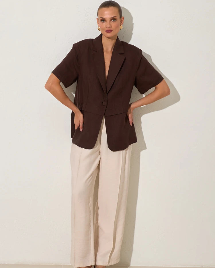 Sand Linen Pants