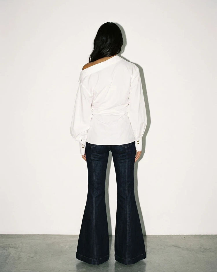 Button Waist Shirt
