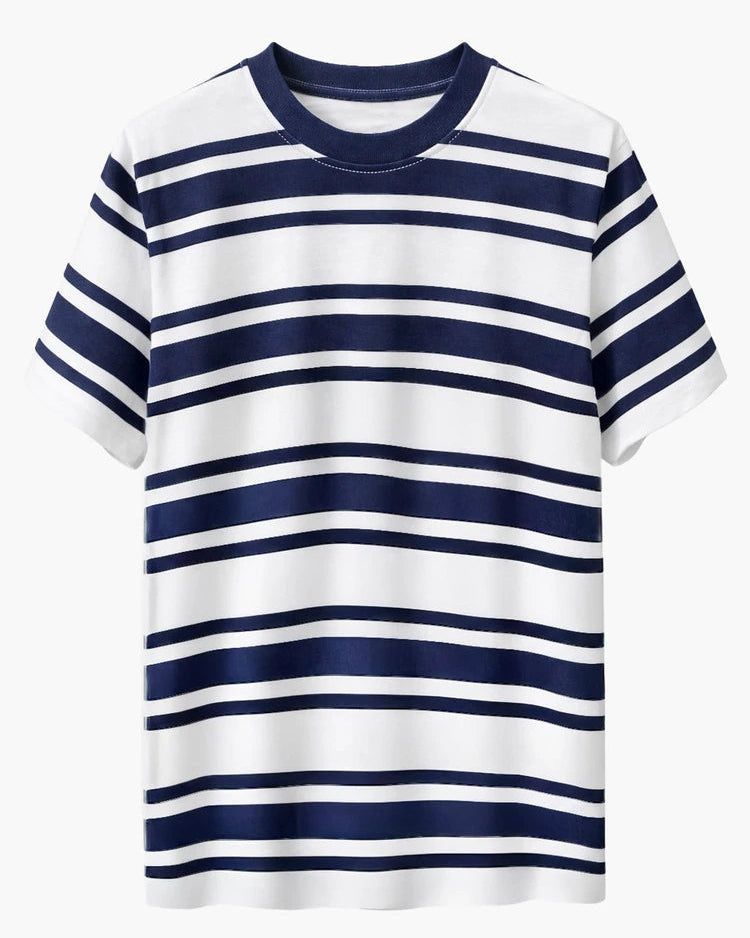 Navy Cotton Tee