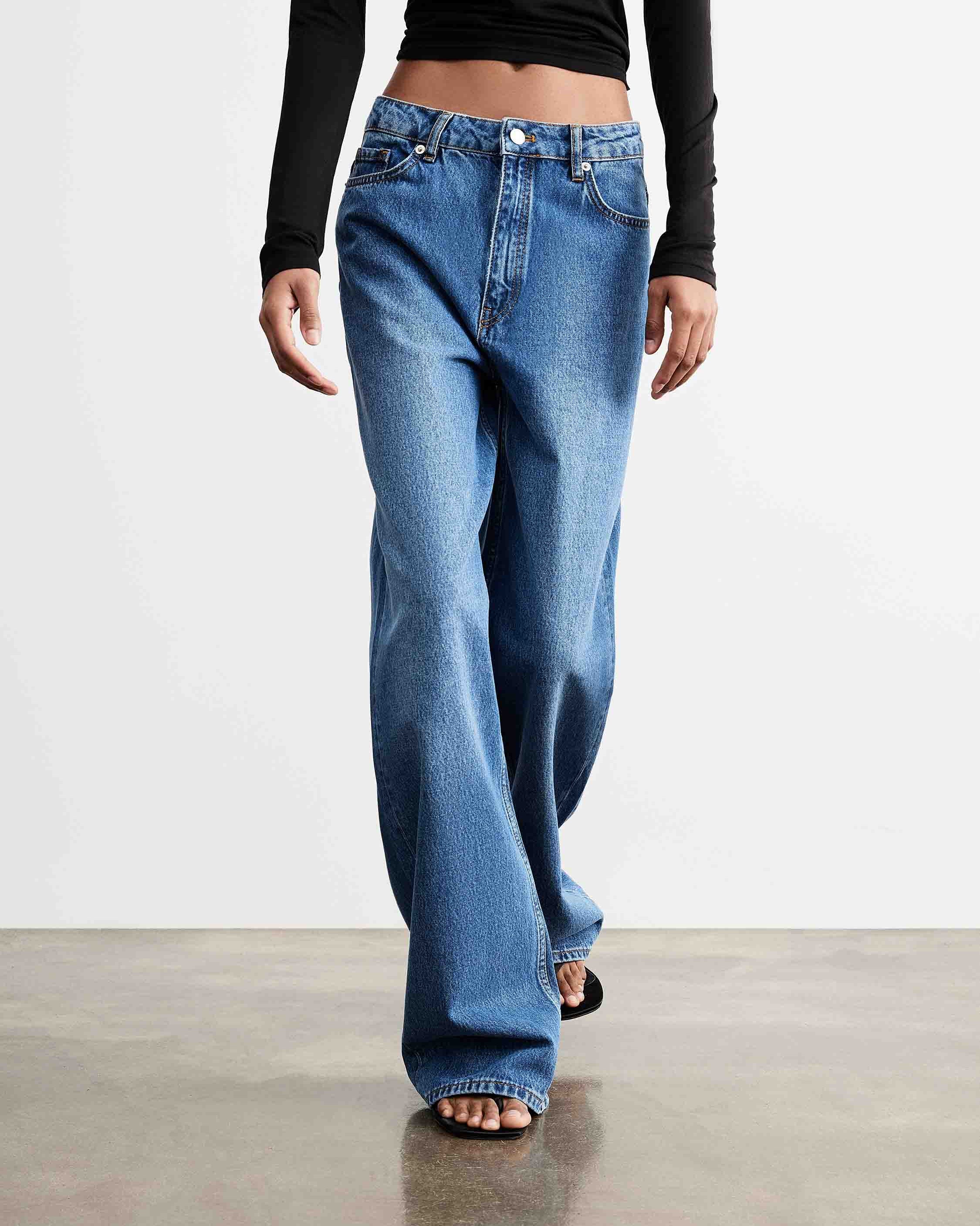 Straight-Leg Denim