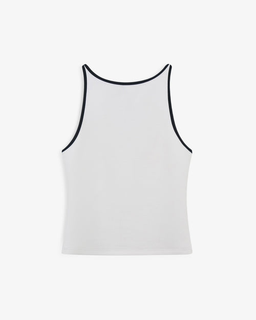 Contrast Trim Top